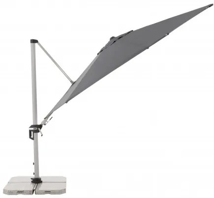 Doppler ACTIVE 370 cm - bočný záhradný slnečník s bočnou tyčou - 2. akosť (S288)