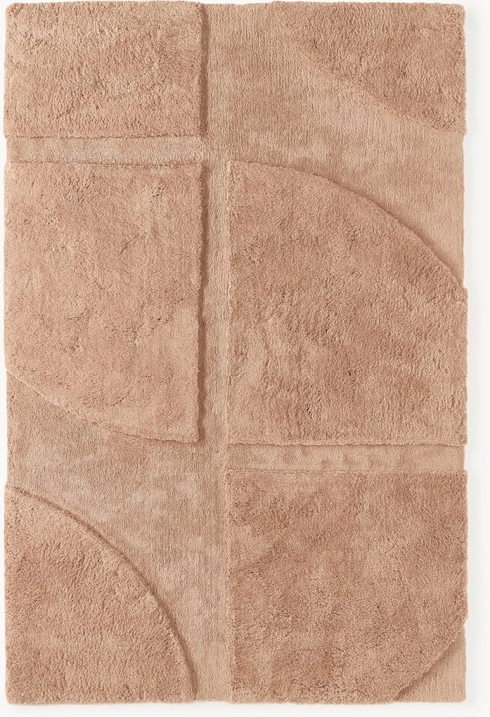 Koberec's reliéfnou štruktúrou Jade