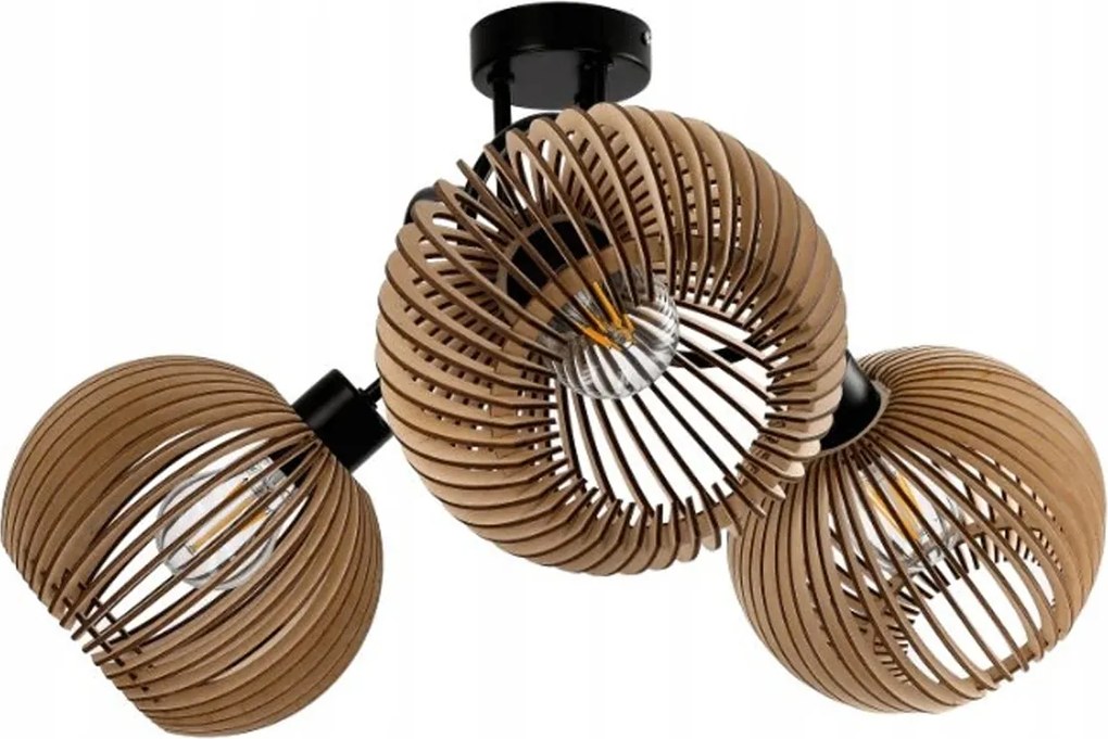 LED stropná lampa LOFT 3xE27 - STROM