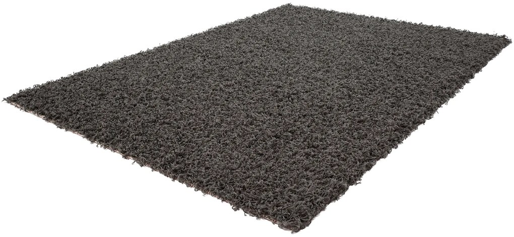 Obsession koberce Kusový koberec FUNKY 300 ANTHRACITE - 60x110 cm