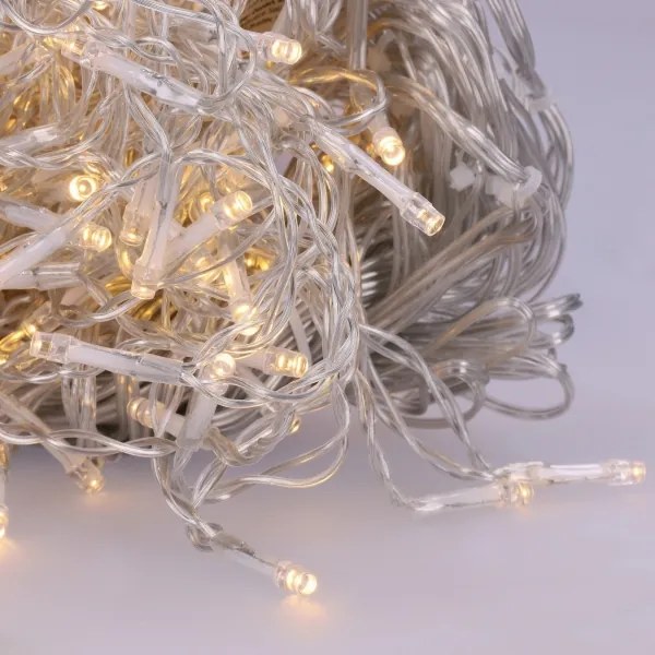 Brilagi - LED vonkajšia vianočná reťaz 200xLED/8 funkcií 13m IP44 teplá biela