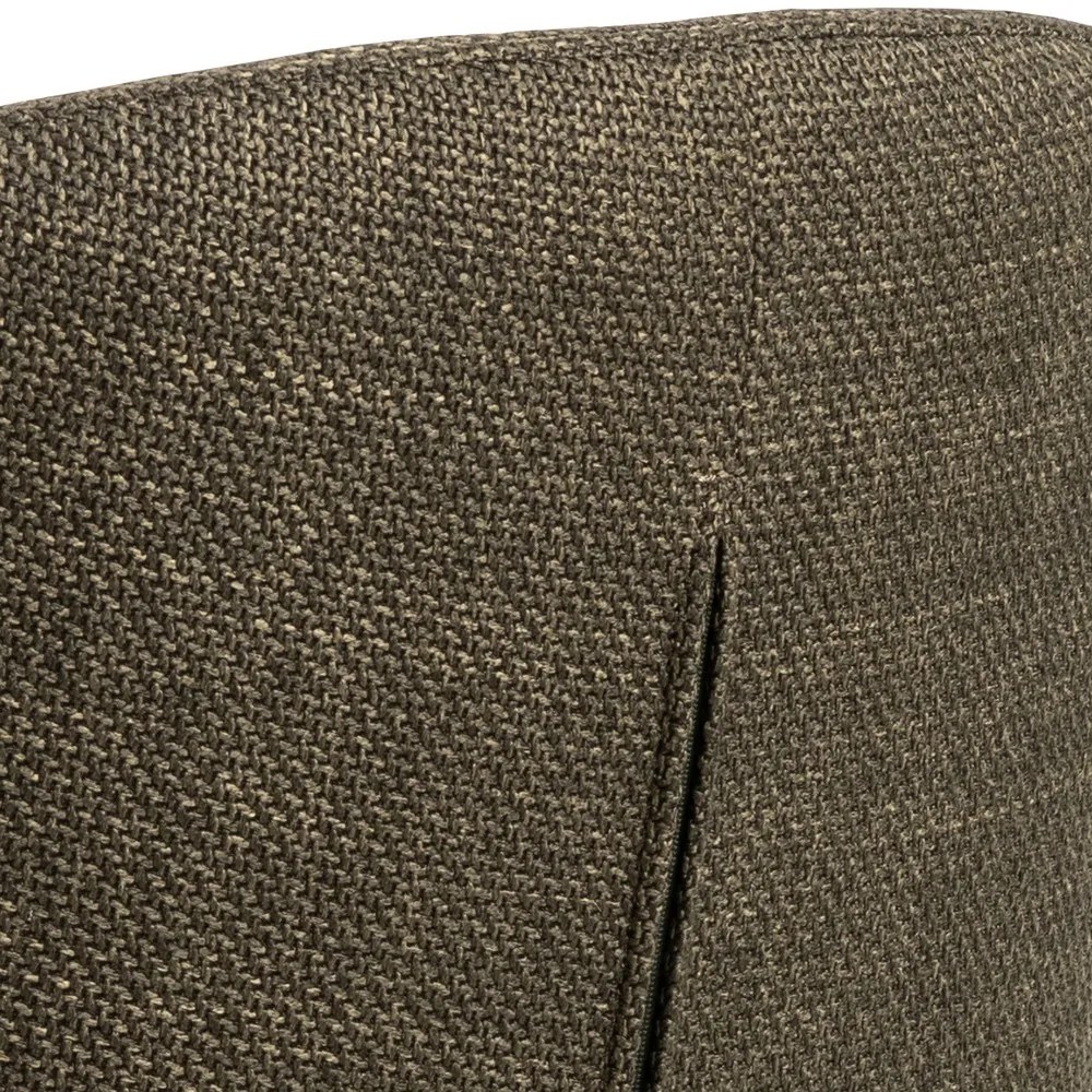 CLARA Olivovo Zelená (látka Basel 77)/čierne nohy – MODERNÁ ČALÚNENÁ KRESLOVÁ STOLIČKA DO OBÝVAČKY/JEDÁLNE/KANCELÁRIE LOFT