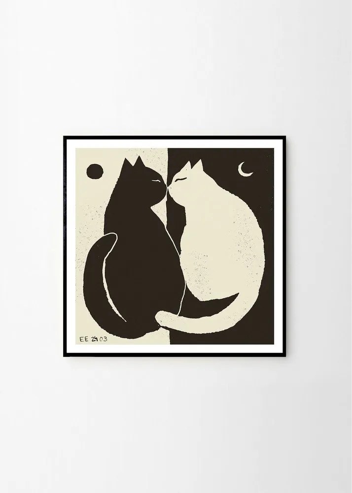 Plagát 50x50 cm You and Me – Enikő Katalin Eged – The Poster Club