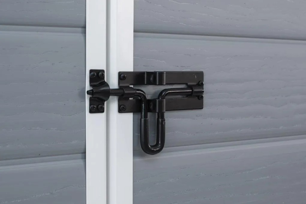 Záhradný domček Keter MANOR 4 x 3 šedý, s podlahou