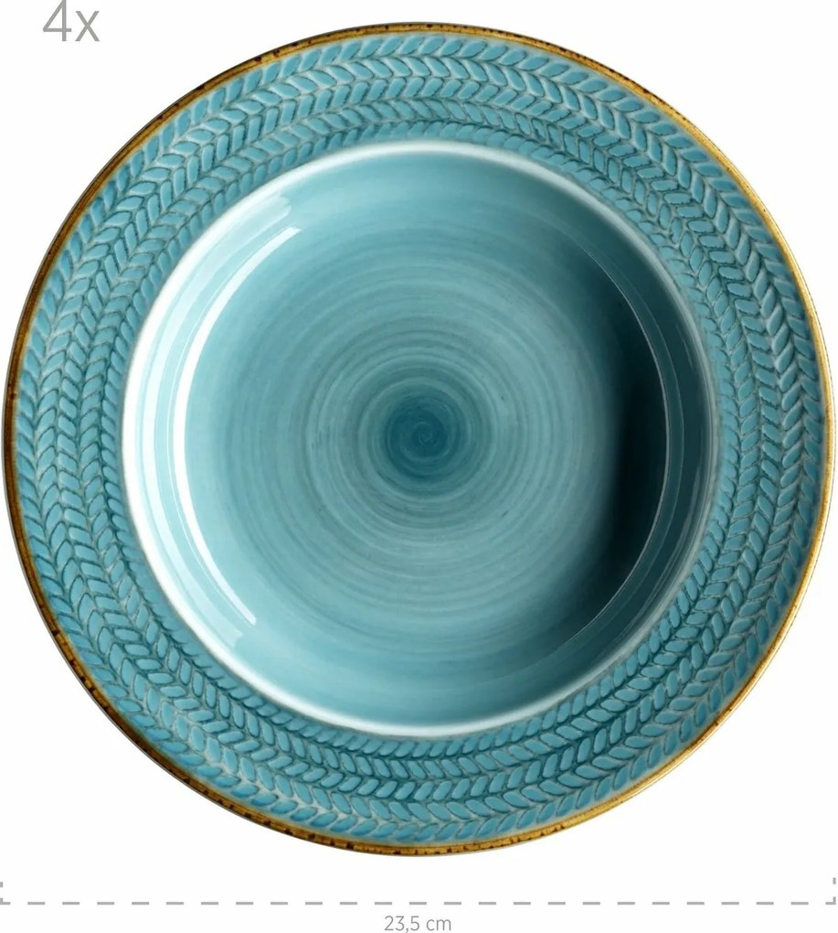 Mäser Súprava na kávu 12 ks PROSPERO – tyrkysová