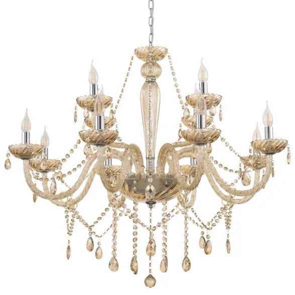 Eglo 39094 - Luster BASILANO 12xE14/40W/230V