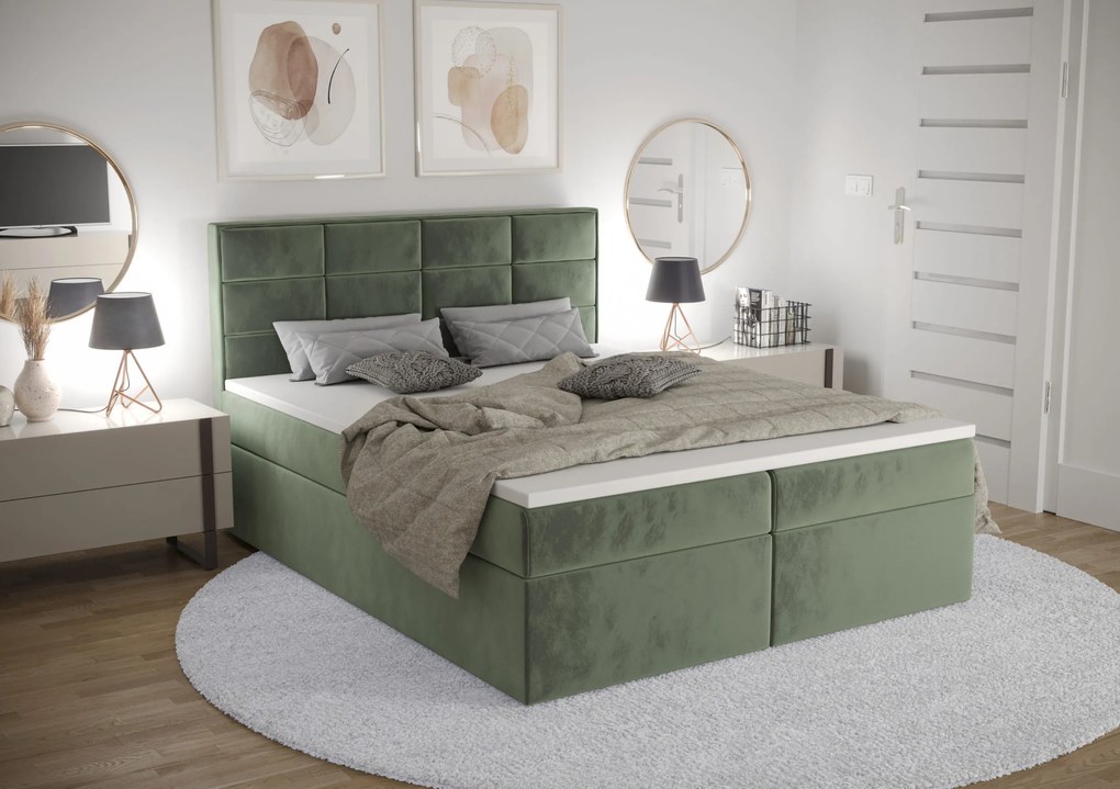 Moderná Kontinentálna posteľ KEJA/boxspring - ÁNO + (70€),180x200