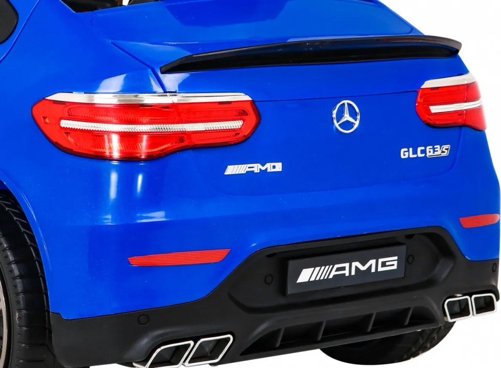 Ramiz Elektrické autíčko Mercedes Benz GLC63S SUV pre deti modré + diaľkové ovládanie