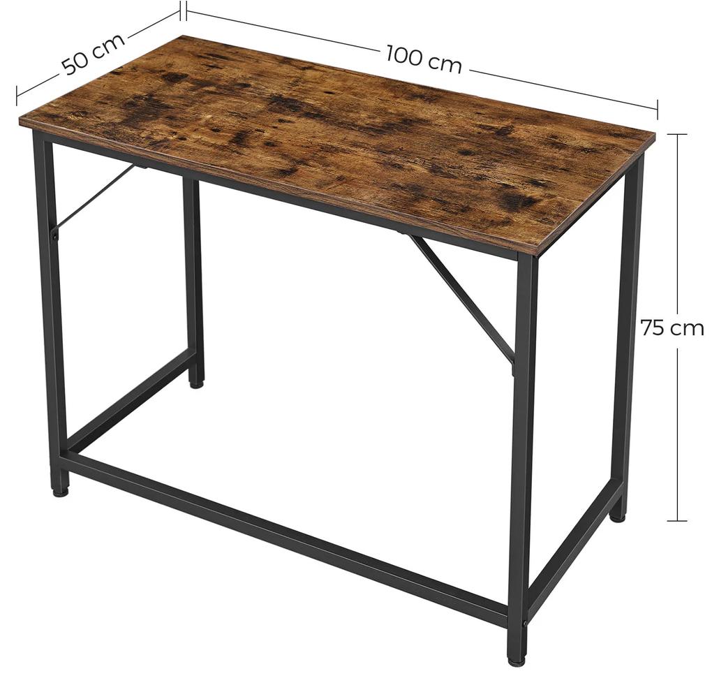 Písací stôl v industriálnom dizajne LWD-BX