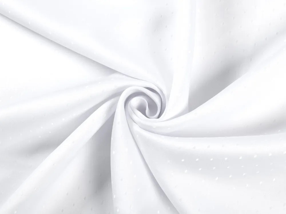 Biante Teflónový behúň na stôl TF-056 Drobné nopky na bielom 35x140 cm
