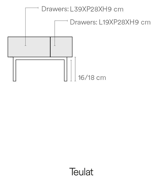 Konferenčný stolík so zásuvkami arista biely 110 x 60 MUZZA
