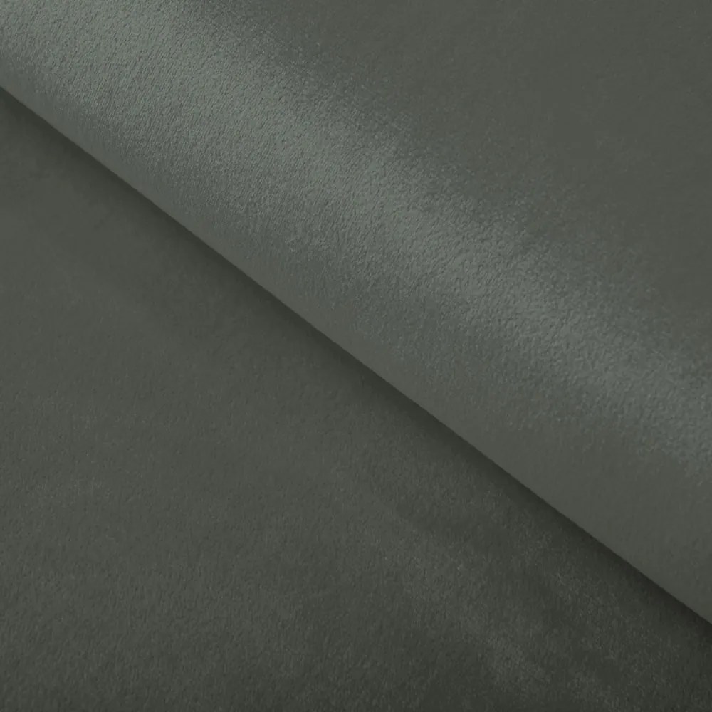Biante Zamatový štvorcový obrus Velvet Prémium SVP-021 Tmavo sivozelený 70x70 cm