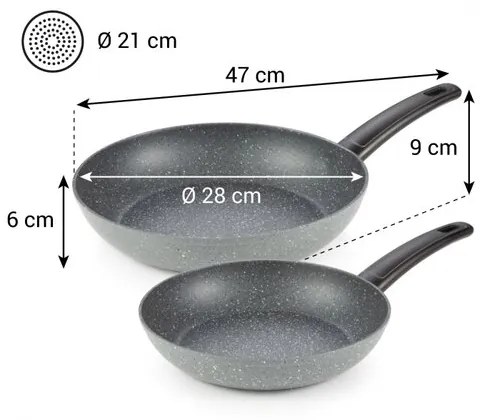TESCOMA panvice FineLINE 2 ks 24 a 28 cm, L