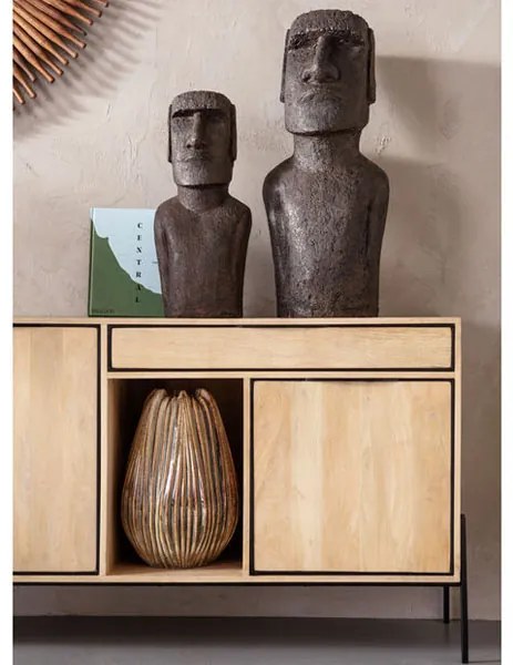 Easter Island 80cm dekorácia hnedá