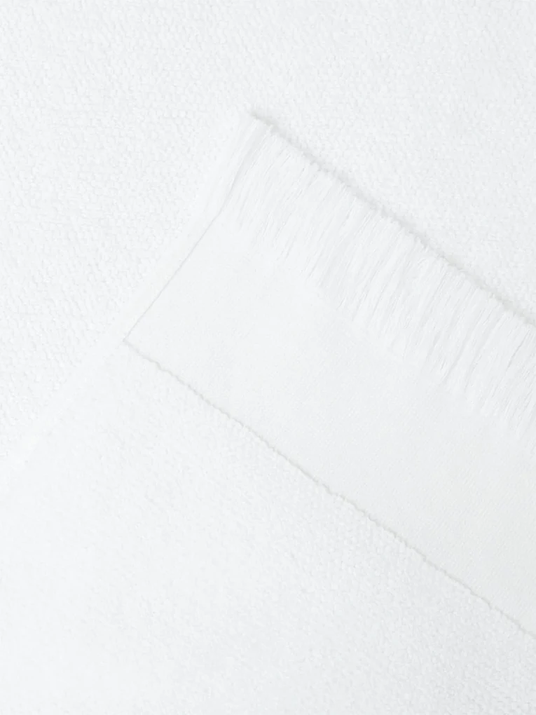 Froté uterák 50 × 100 cm - Loreta biela
