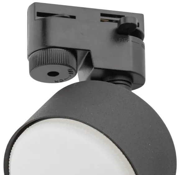 Bodové svietidlo do lištového systému AVIA 1xGX53/15W/230V čierna