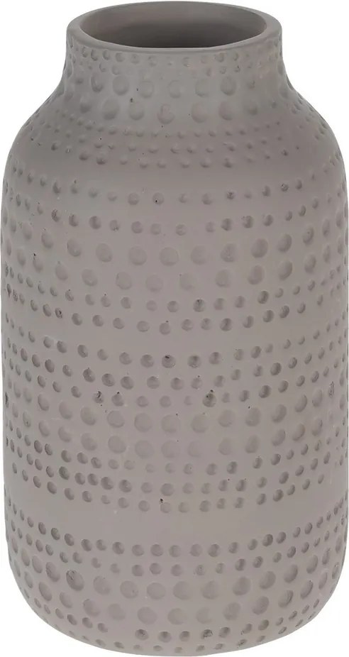 Koopman Keramická váza Asuan hnedá, 19 cm