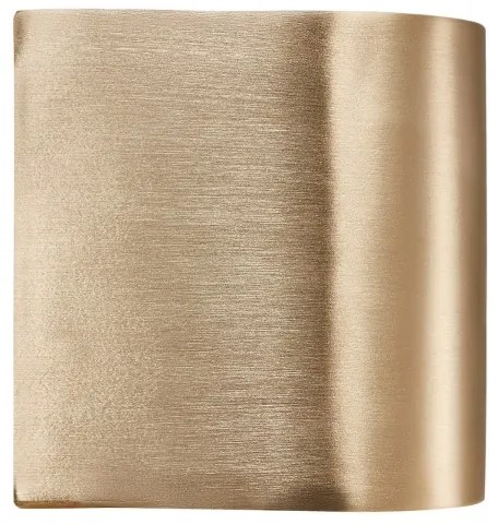 Nordlux - LED vonkajšie nástenné svietidlo CANTO 2xLED/6W/230V IP44 mosadz