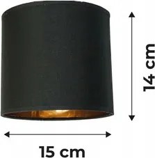 BERGE Závesná lampa DRON 4xE27 GOLD ABBEY