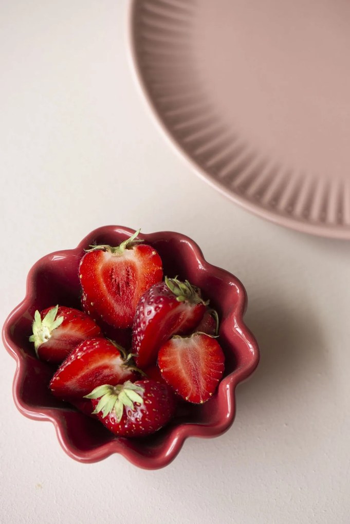 IB LAURSEN Keramická forma na muffiny Mynte Strawberry