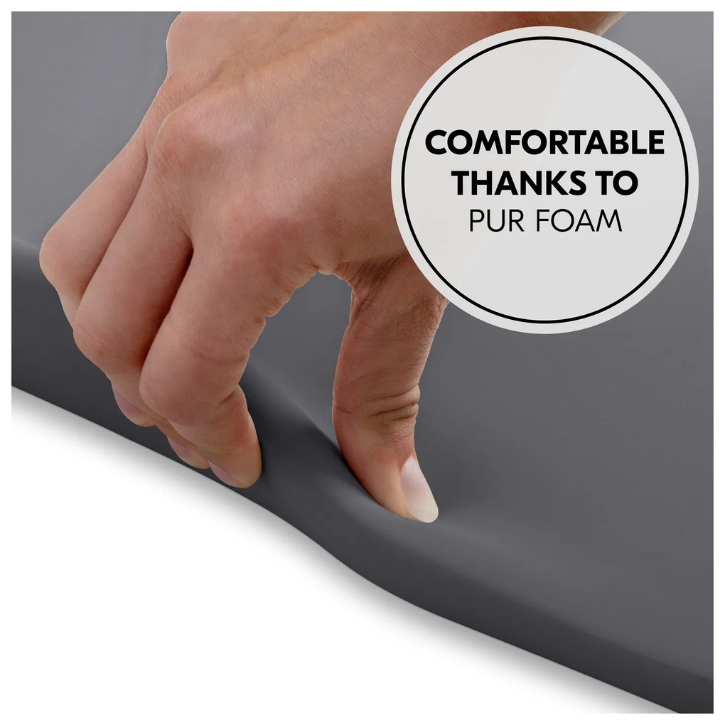 Hauck Silikónová prebaľovacia podložka Change N Clean, antracit