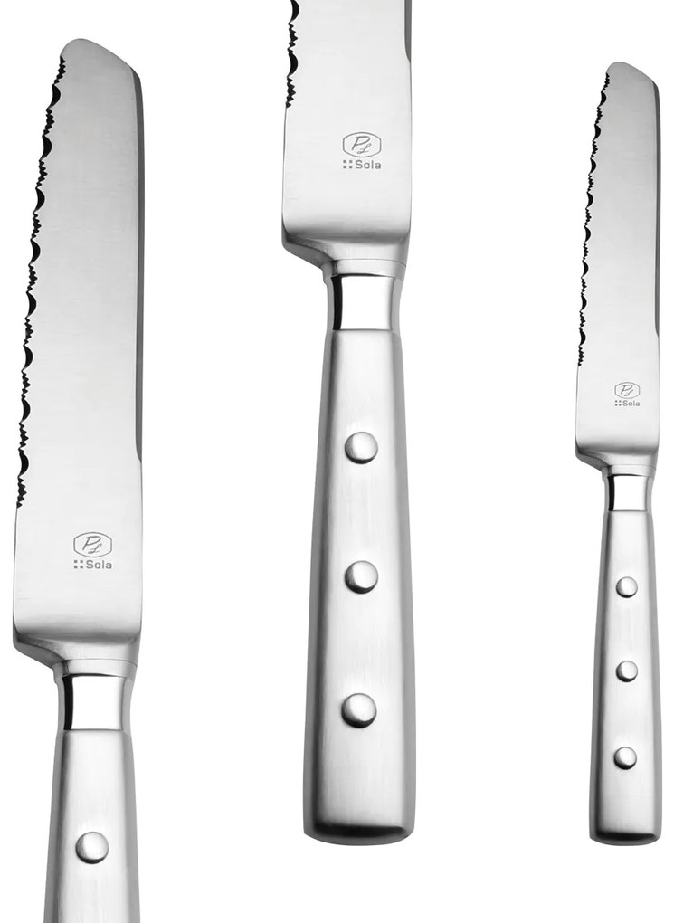 Steakový nôž s dutou rúčkou 20 cm - Bistro - 118754