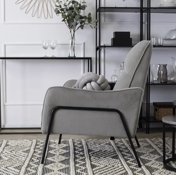 Kreslo ERNESTO sivá