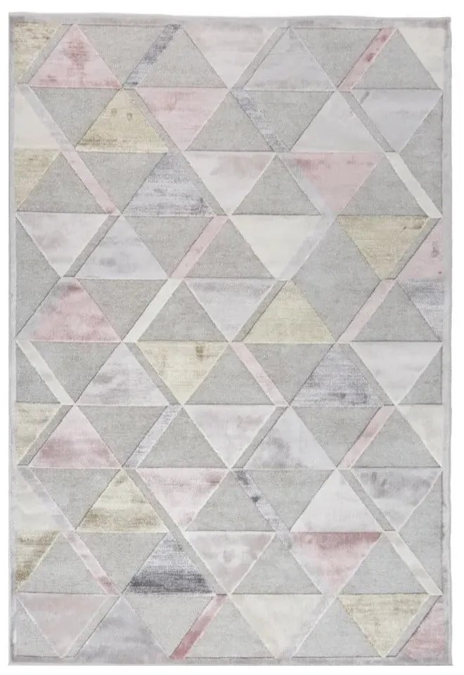 Sivý koberec Universal Margot Triangle, 120 x 170 cm