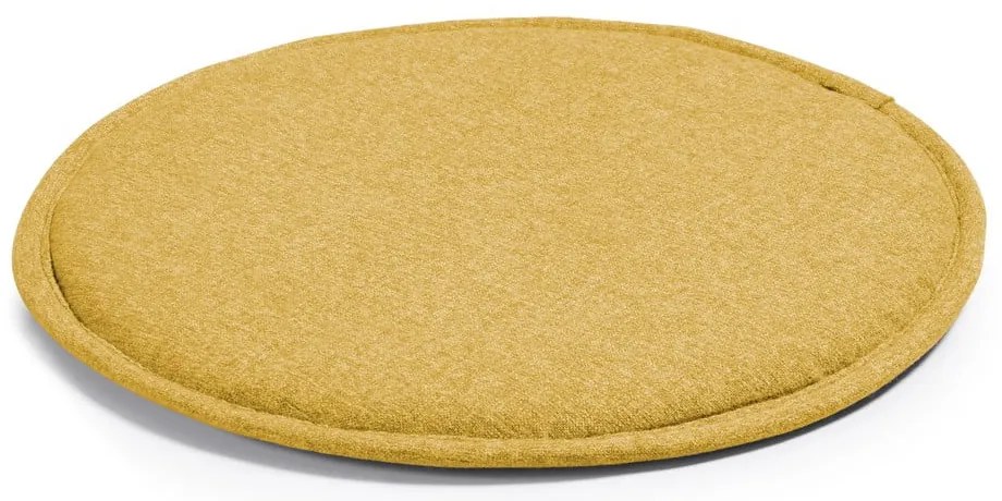 Žltý sedák Kave Home Stick