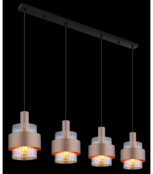 Globo 15560-4HA - Luster na lanku MILLEY 4xE27/60W/230V