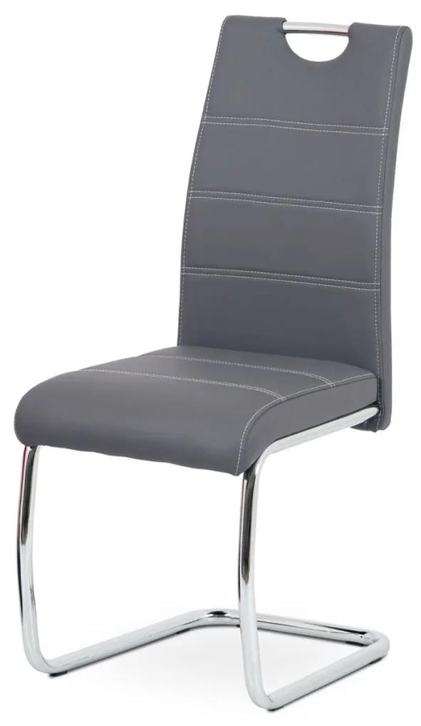 AUTRONIC Jedálenská stolička HC-481 GREY