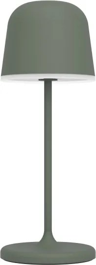 Eglo 901939 - LED stmievateľná vonkajšia nabíjacia stolová lampa MANNERA-S LED/1,8W/5V IP54 zelená