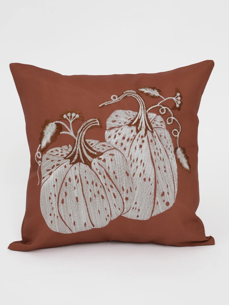 Jesenná obliečka na vankúš 45 x 45 cm - Tekvica 01