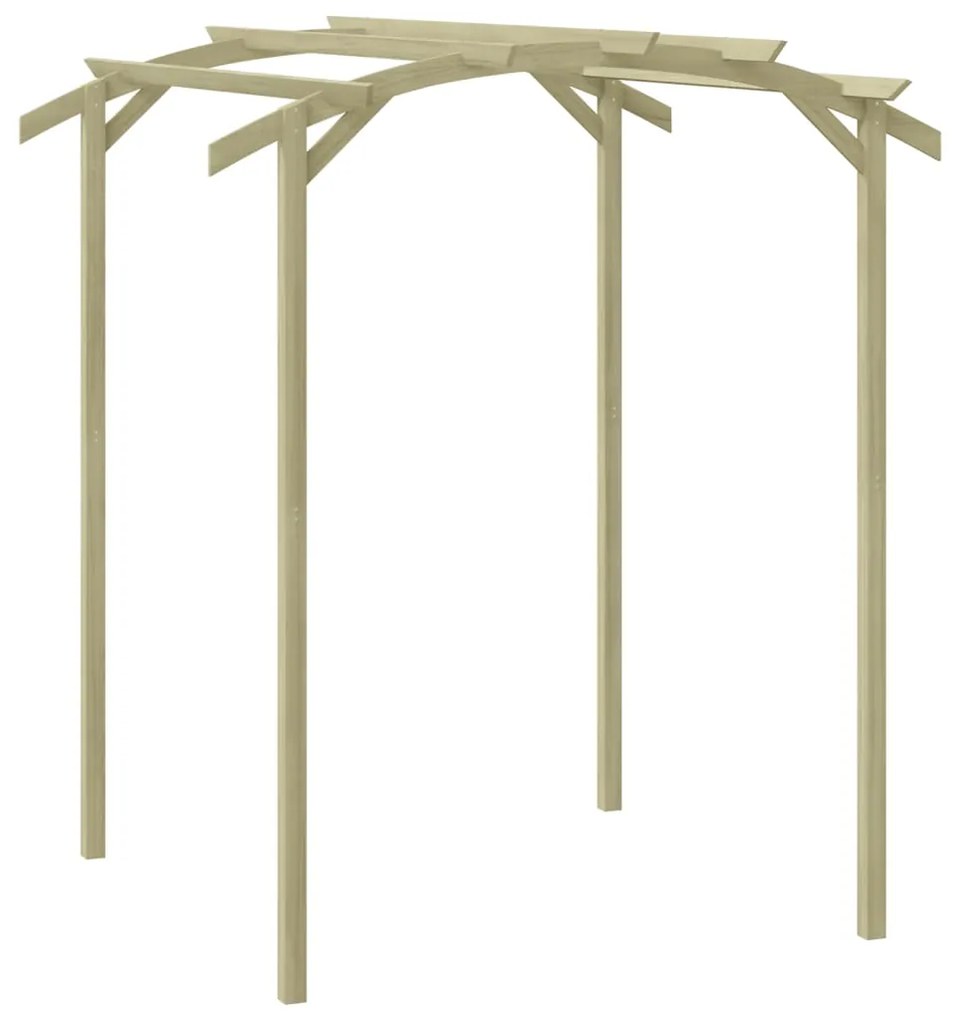vidaXL Záhradná pergola, impregnovaná borovica 180x197x210 cm
