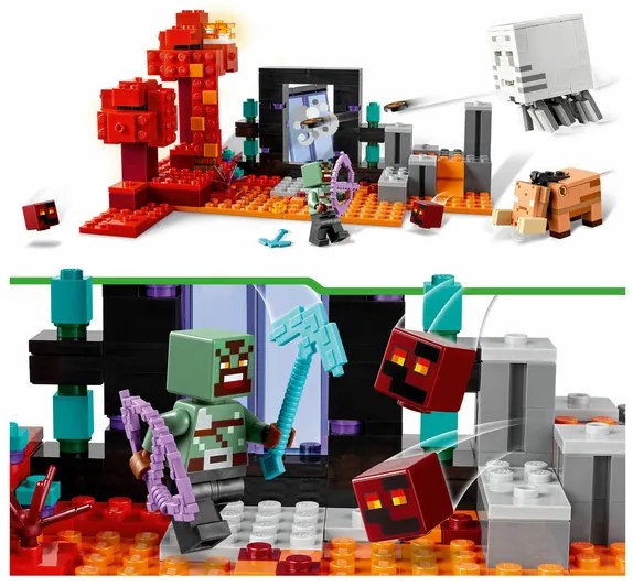 Lego Minecraft 21255 Prepadnutie portálu do Netheru  (100378705)