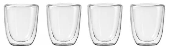 Pohár BASIC Glas Double Wall 250 ml - set 4 ks (321237)