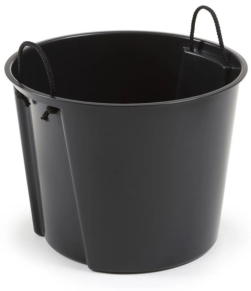 PLASTOVÝ KVETINÁČ MORA 41X39 CM BIELA