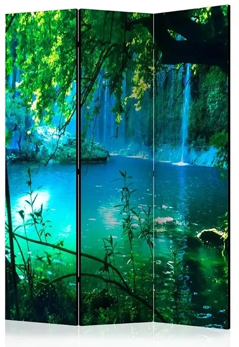 Paraván - Kursunlu Waterfalls [Room Dividers] Veľkosť: 135x172, Verzia: Obojstranný