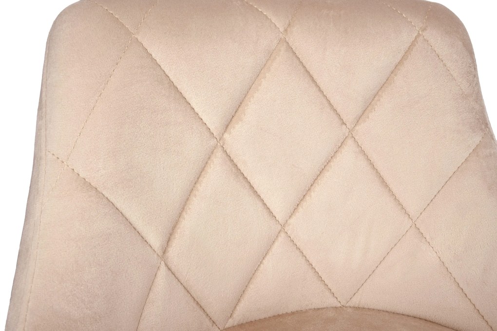 JAKS Barová stolička cydro velvet béžová