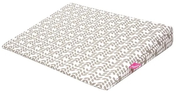 MOTHERHOOD - Vankúš klin 60x45 cm, 0-6 mes. hnedá