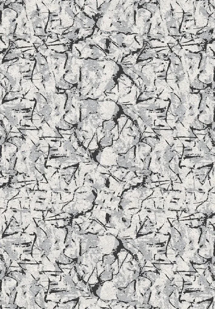 BE Koberec Elsa 3212 GREY – sivý obdĺžnikový Rozmer: 120x180 cm