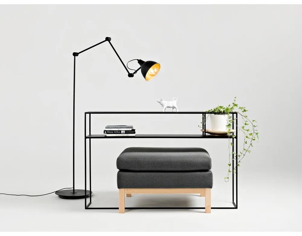 Čierna stojacia lampa Coben - CustomForm