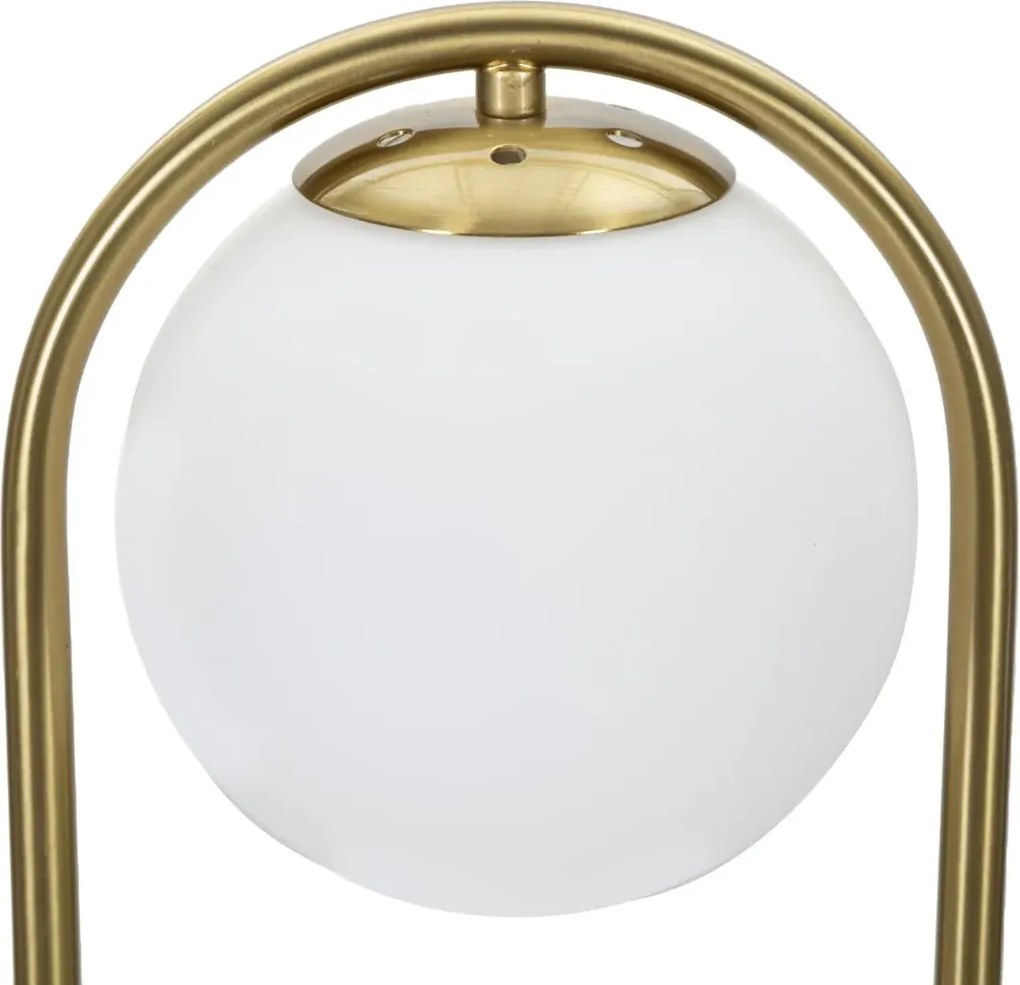 Stolná lampa Glamy Arc A 47 cm zlatá