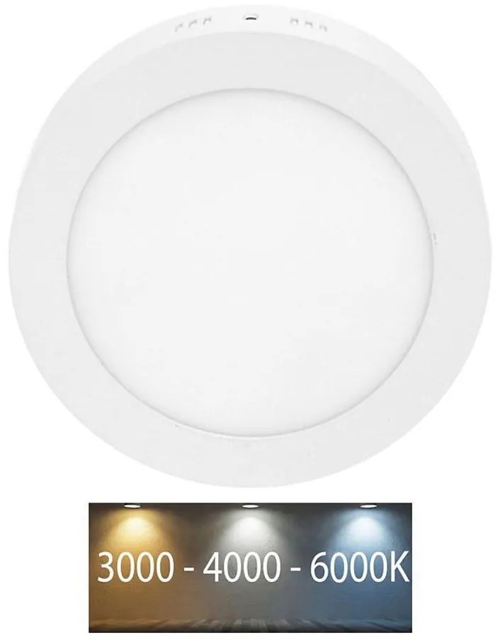 Ecolite LED-CSL-CCT/18W/BI - LED Stropné svietidlo LADA LED/18W/230V biela LED-CSL-CCT/18W/BI