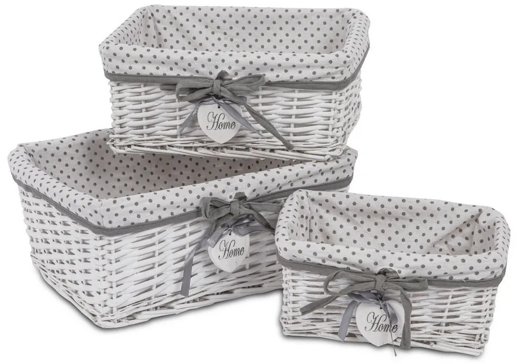 Set 3ks košíkov 129 WH