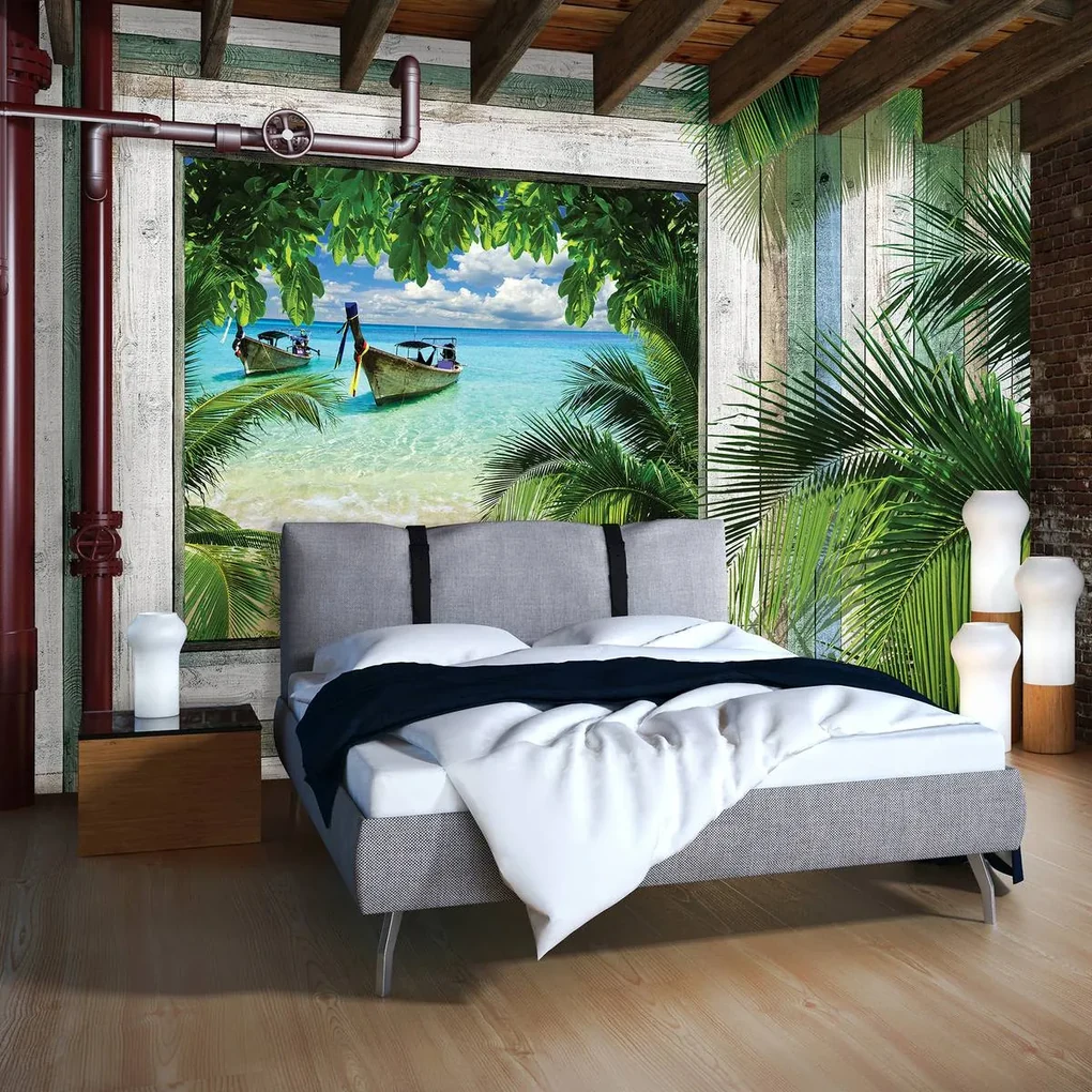 Fototapeta - Pláž, more, piesok (152,5x104 cm)