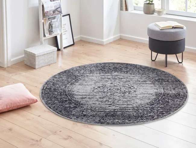 Koberec Hanse Home Gloria Méridional sivý kruh