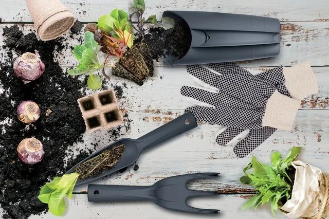 Súprava ručného náradia RESPA TOOLS SET antracit, 6 ks