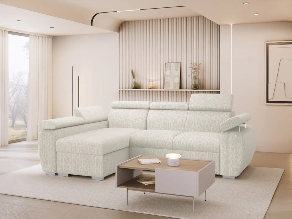 Rohová sedačka Giza Mini, Strana: Pravá 2R-LC, Dostupné poťahy: Flow 17