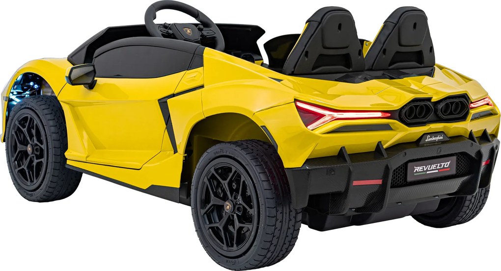 Ramiz Lamborghini Revuelto XL STRONG vozidlo Žltá